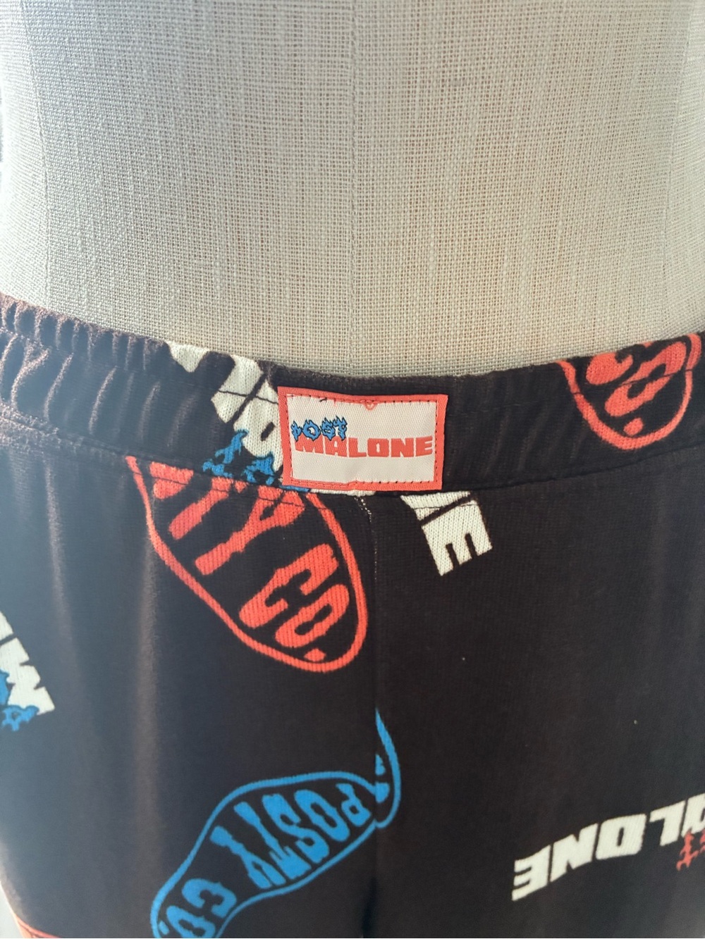 Posty Co Post Malone Women's Graphic Printed Sleepwear Pajama Pants - Picture 4 of 11
